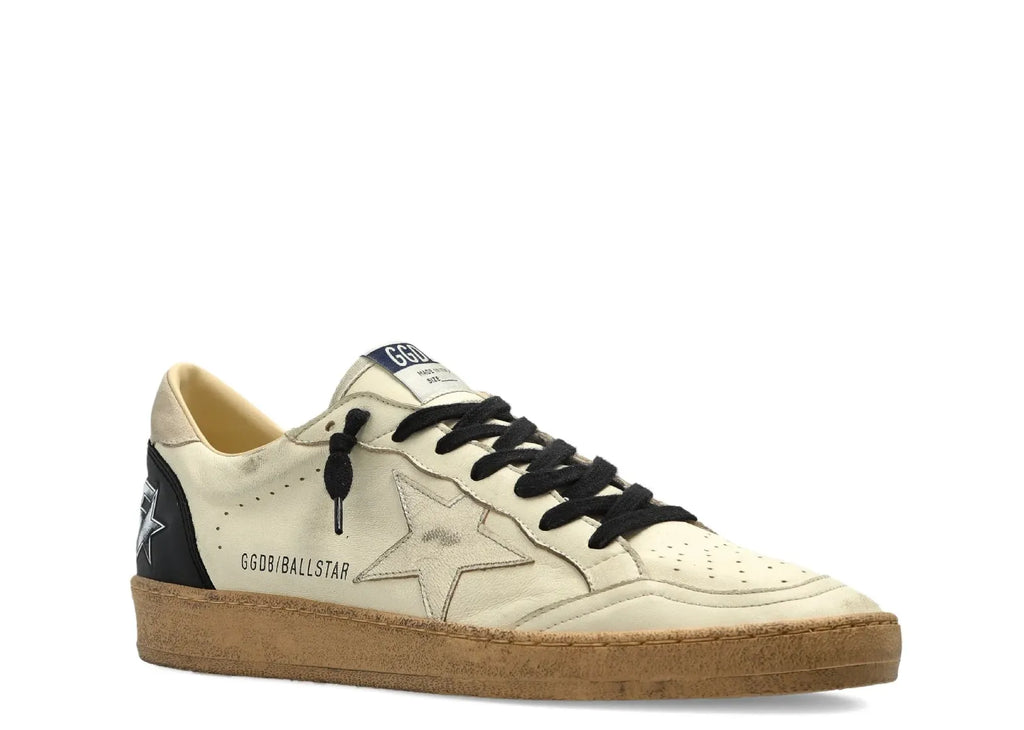 Golden Goose Ball-Star Light Beige Leather