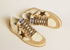 Golden Goose Ball-Star White Nappa Sand Suede (W)