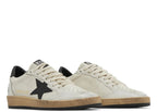 Golden Goose Ball-Star White Nappa with Black Star (W)