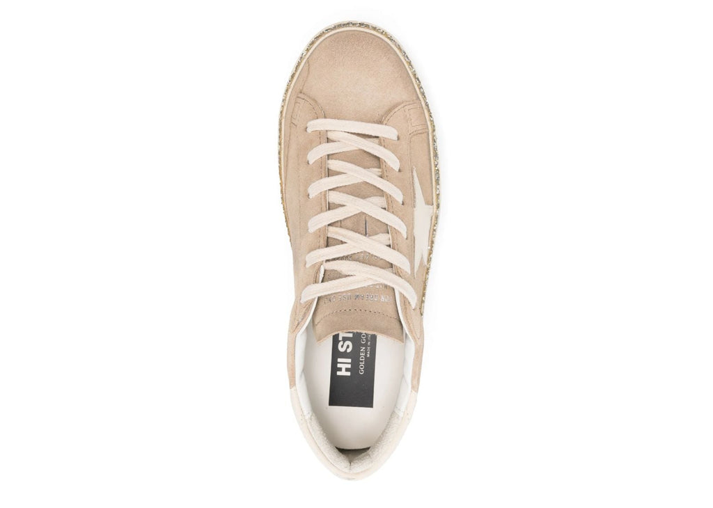 Golden Goose Hi-Star Beige (W)