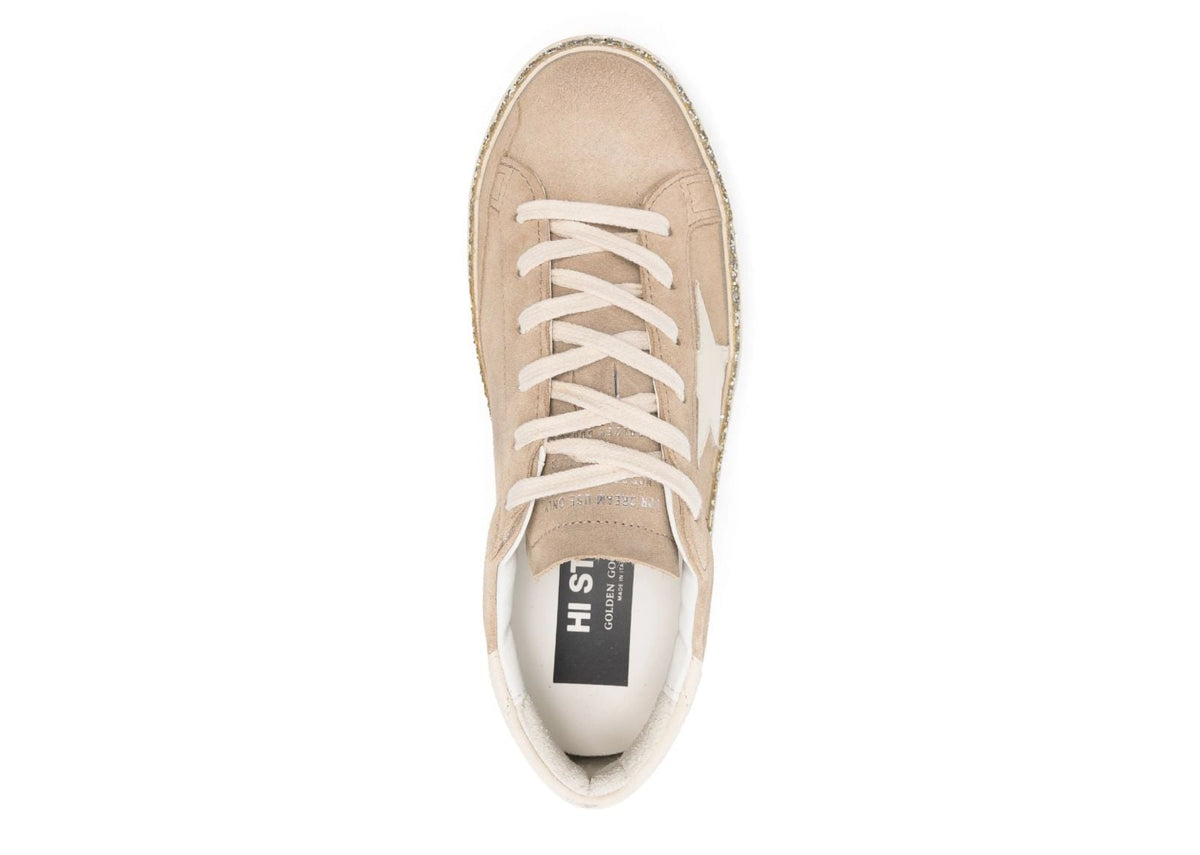 Golden Goose Hi-Star Beige (W)