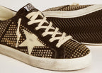 Golden Goose Super-Star Black Nappa Silver (W)