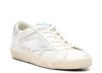 Golden Goose Super-Star Off White Silver Gold Star Heel (W)