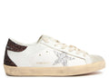 Golden Goose Super-Star Silver Star Brown Glitter Heel (W)