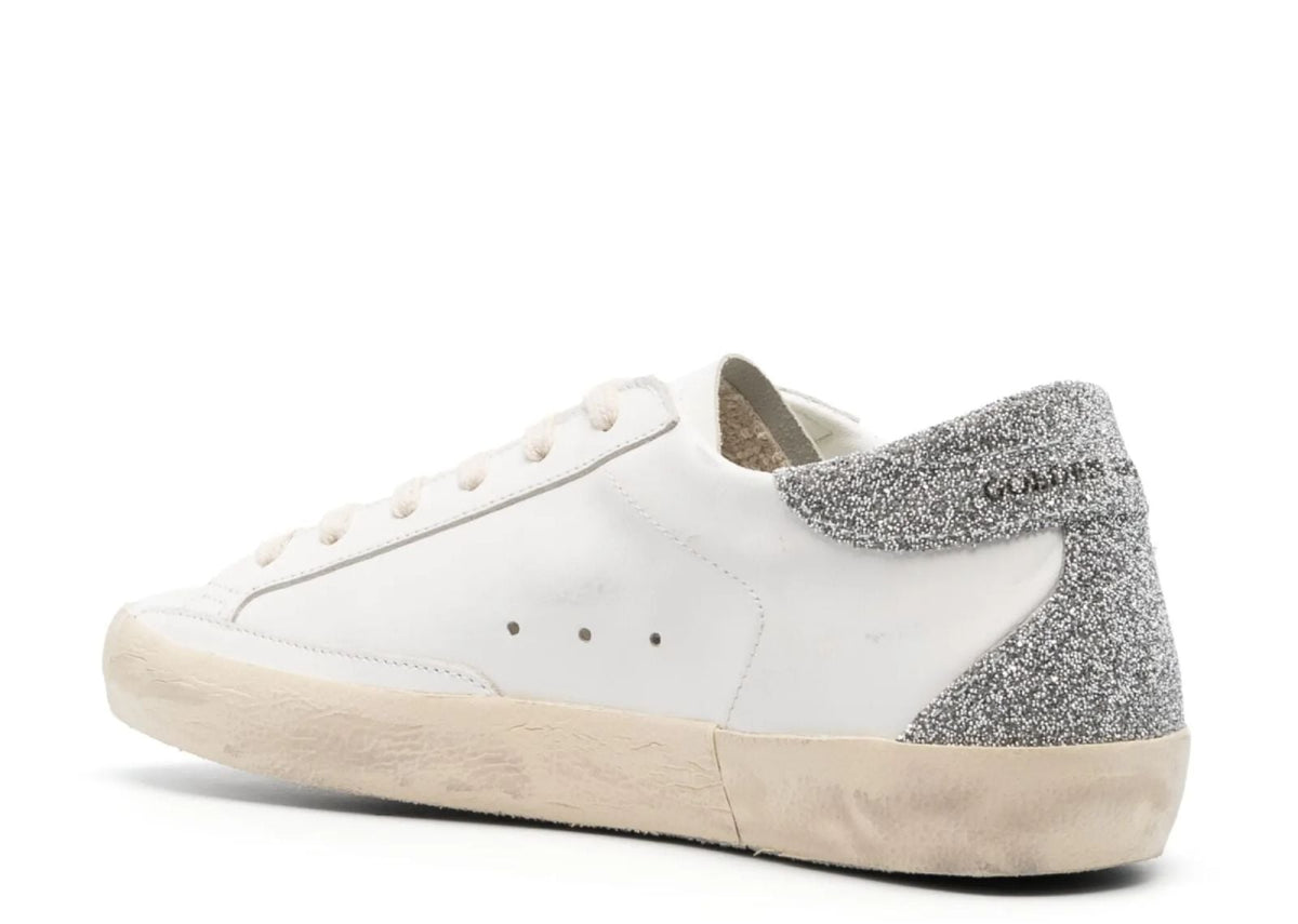 Golden Goose Super-Star Silver Swarovski Crystal Star (W)