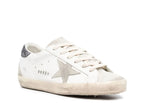 Golden Goose Super-Star White Dark Grey Glitter (W)