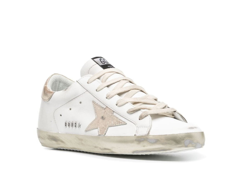 Golden Goose Super-Star White Gold Sparkle (W)