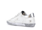 Golden Goose Super-Star White Silver Sparkle (W)