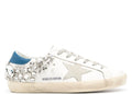 Golden Goose Super-Star White Swarovski Stone (W)
