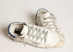Golden Goose Super-Star White Swarovski Stone (W)