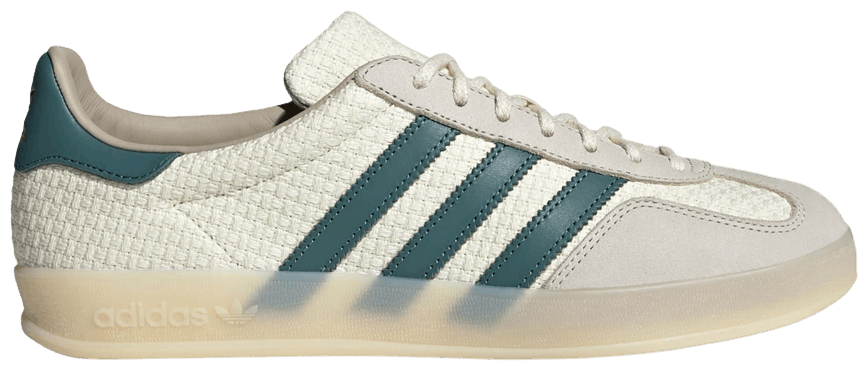 adidas Gazelle Indoor Cotton Weave Pack - Cream Preloved Teal