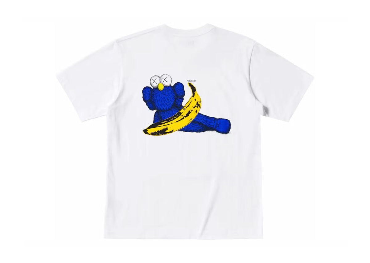 KAWS x Uniqlo Warhol UT Graphic 471321 T-shirt White