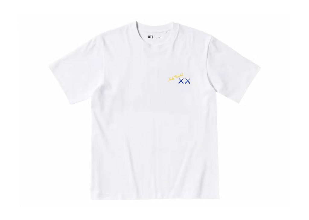 KAWS x Uniqlo Warhol UT Graphic 471321 T-shirt White