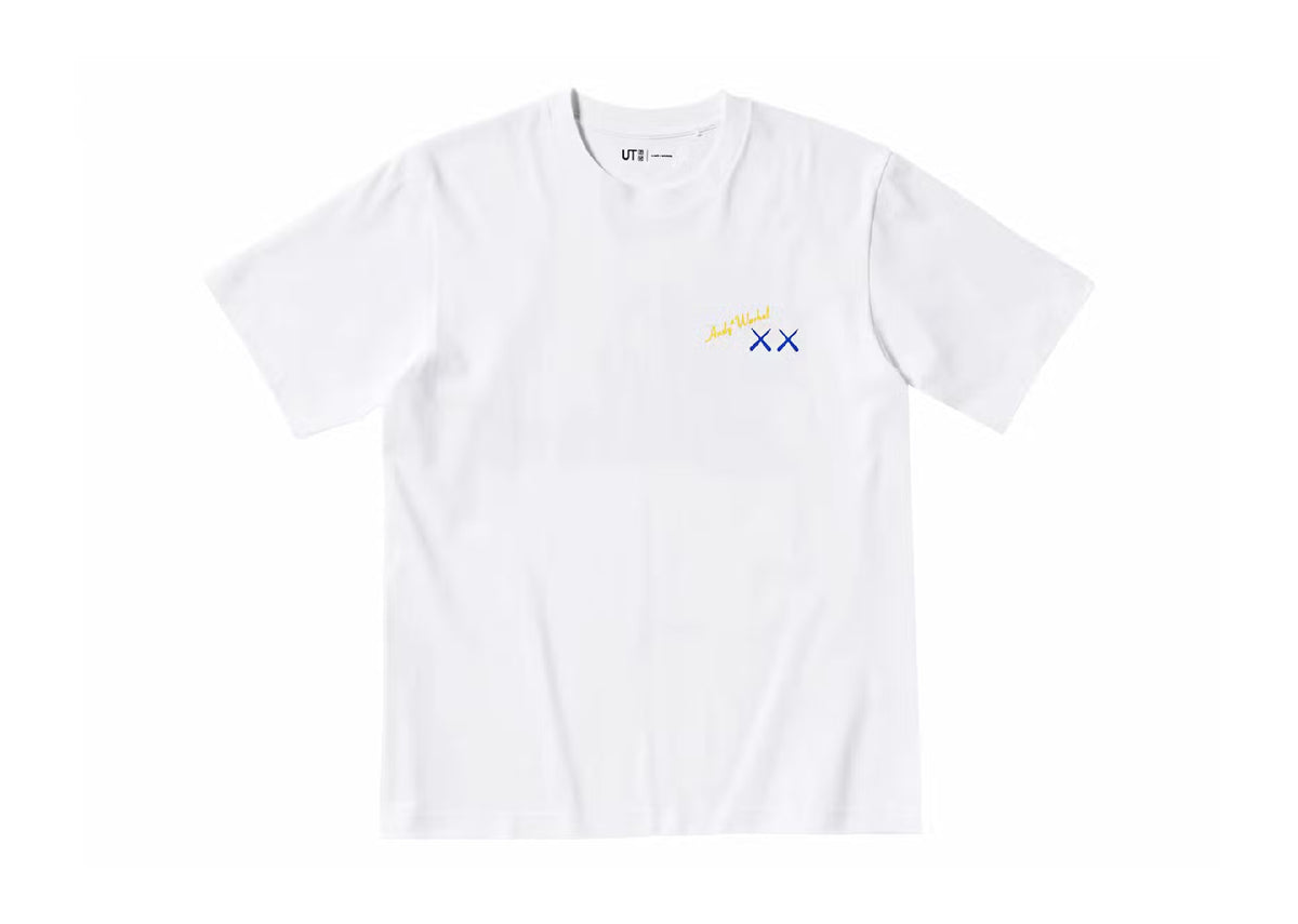 KAWS x Uniqlo Warhol UT Graphic 471321 T-shirt White