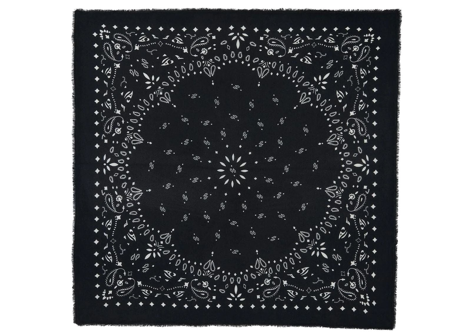 Kujten Extra Large Cashmere Bandana Chiko Black