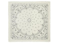 Kujten Extra Large Cashmere Bandana Chiko White