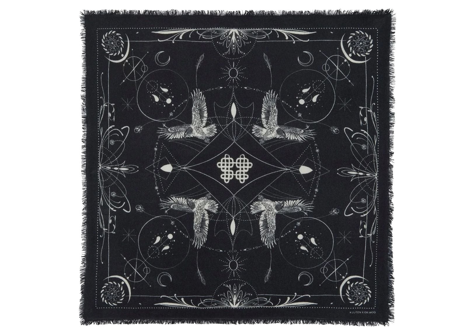 Kujten Large Bandana Hiloki Black