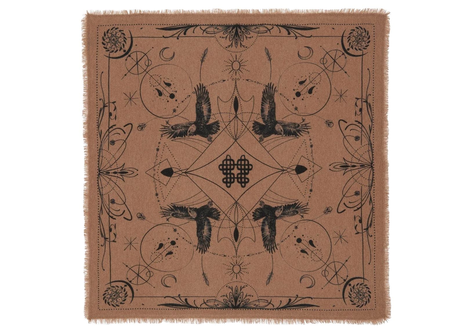 Kujten Large Bandana Hiloki Camelo Brown