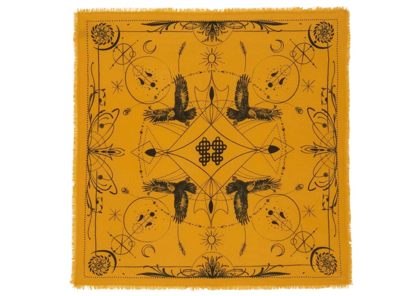 Kujten Large Bandana Hiloki Mango Yellow