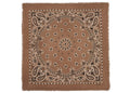 Kujten Large Cashmere Bandana Hachiko Bico Caramelo