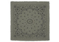 Kujten Large Cashmere Bandana Hachiko Marl Khaki