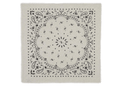 Kujten Large Cashmere Bandana Hachiko Oats White