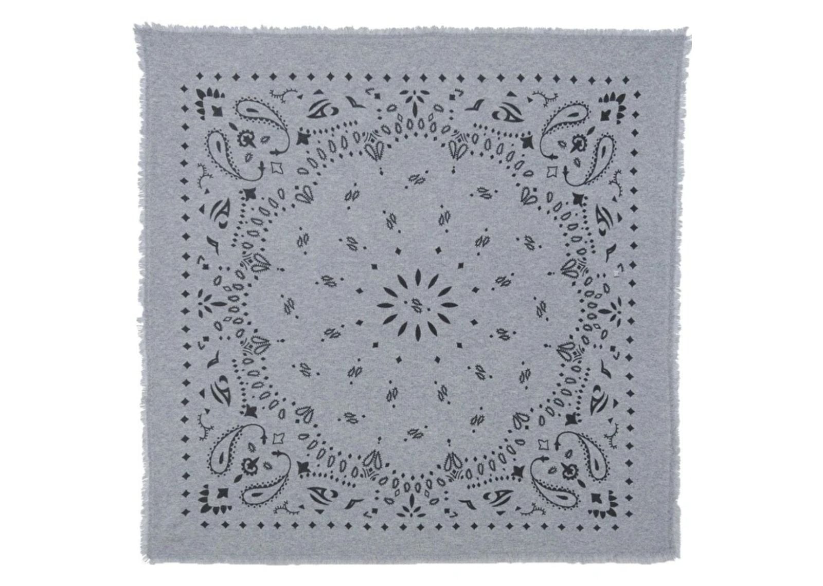 Kujten Small Cashmere Bandana Hachi Marl Grey
