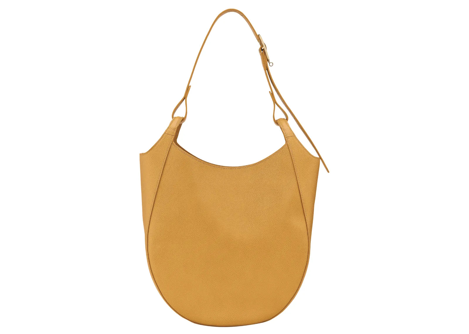 Longchamp Le Foulonné Lare Hobo Bag Nutmeg