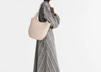 Longchamp Le Foulonné Lare Hobo Bag Paper