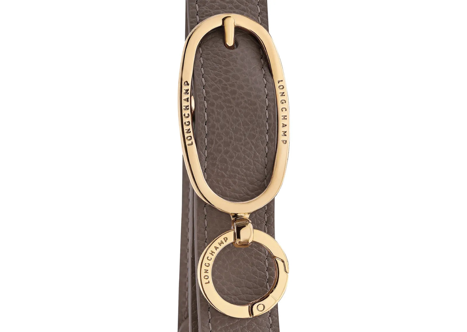 Longchamp Le Foulonné Lare Hobo Bag Taupe