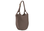 Longchamp Le Foulonné Lare Hobo Bag Taupe