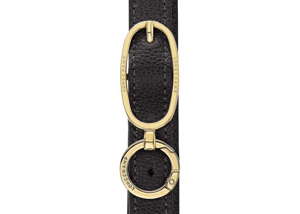 Longchamp Le Foulonné Small Crossbody Bag Black