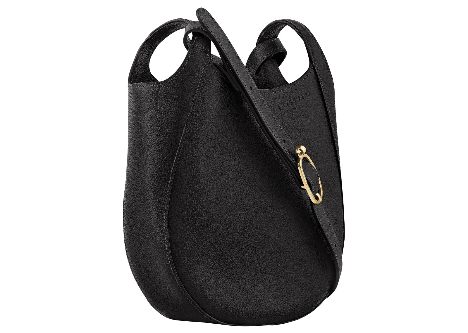 Longchamp Le Foulonné Small Crossbody Bag Black
