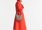 Longchamp Le Foulonné Small Crossbody Bag Taupe