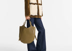 Longchamp Le Foulonné XL Tote Bag Caper