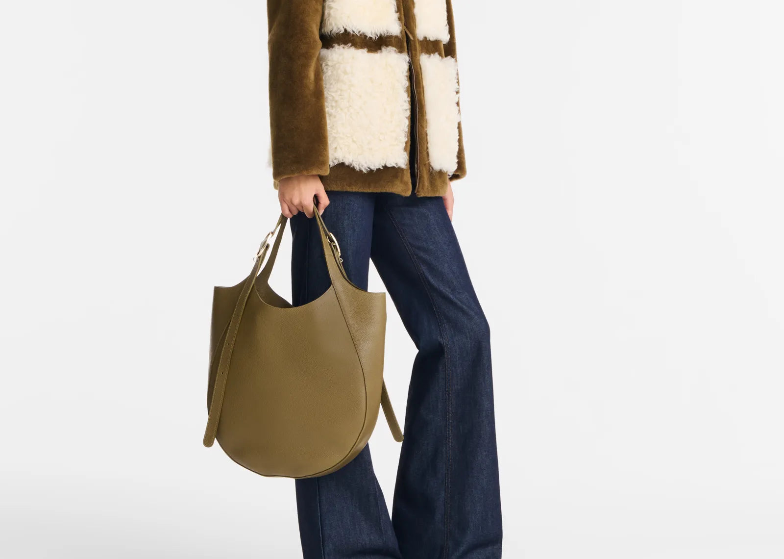 Longchamp Le Foulonné XL Tote Bag Caper