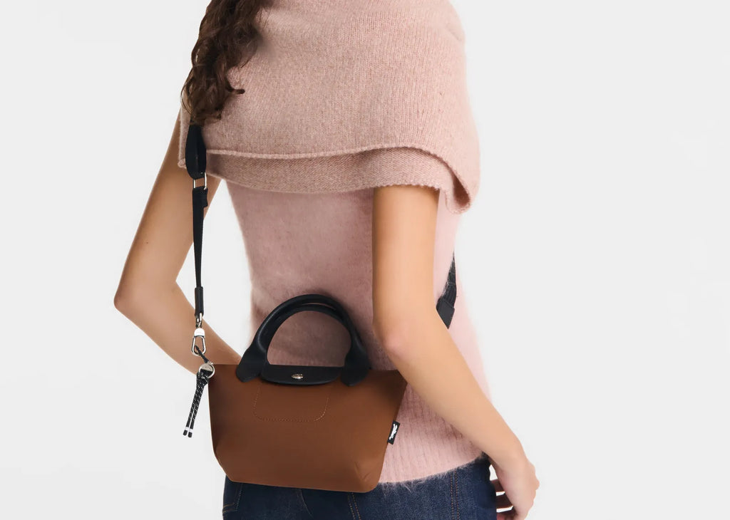 Longchamp Le Pliage Energy XS Handbag Chocolate