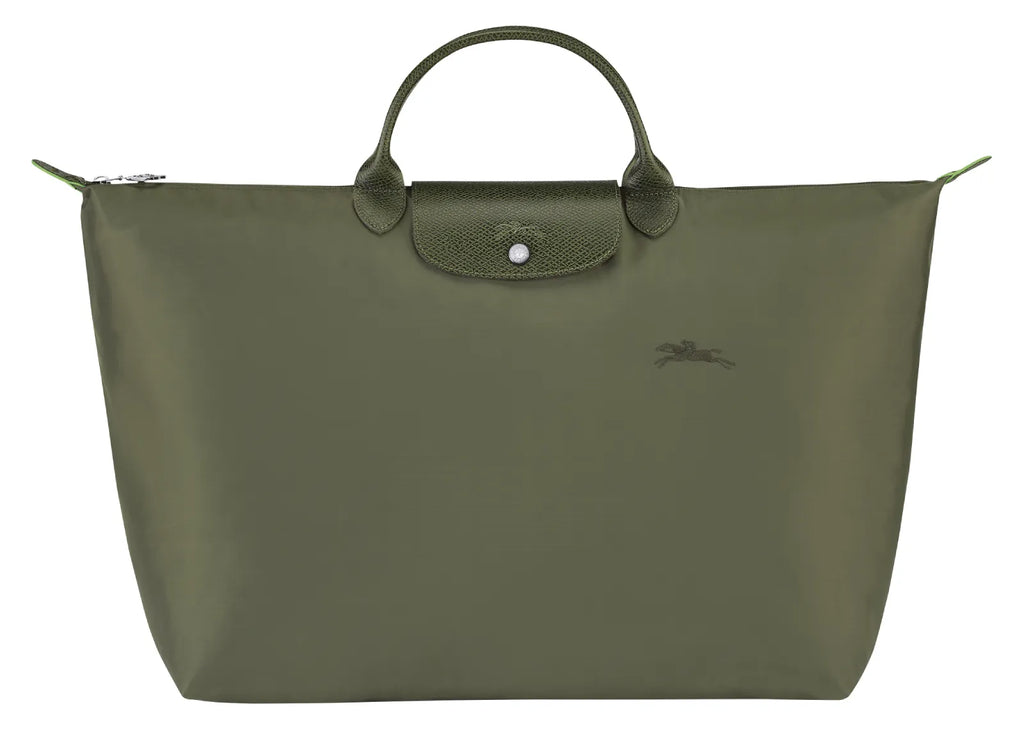 Longchamp Le Pliage Green L Travel Bag Forest