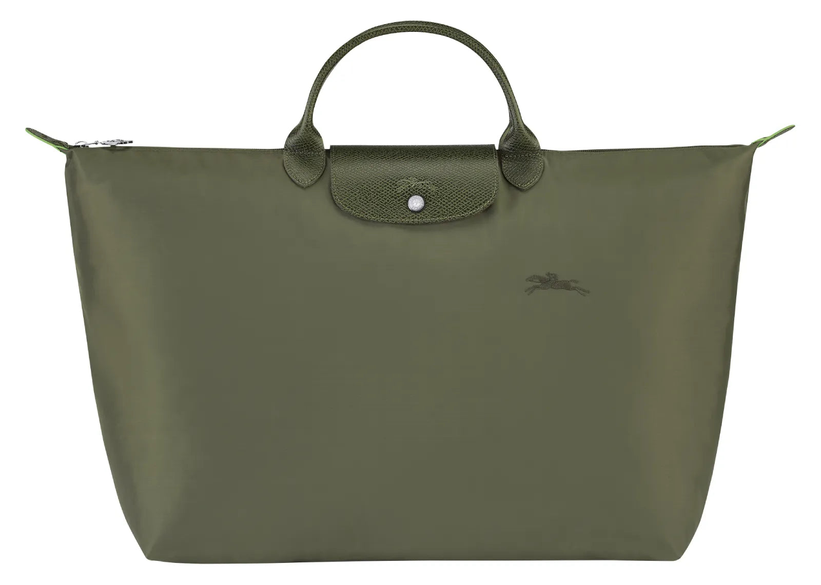 Longchamp Le Pliage Green L Travel Bag Forest
