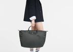 Longchamp Le Pliage Green L Travel Bag Graphite