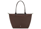 Longchamp Le Pliage Green Large Tote Bag Mocha