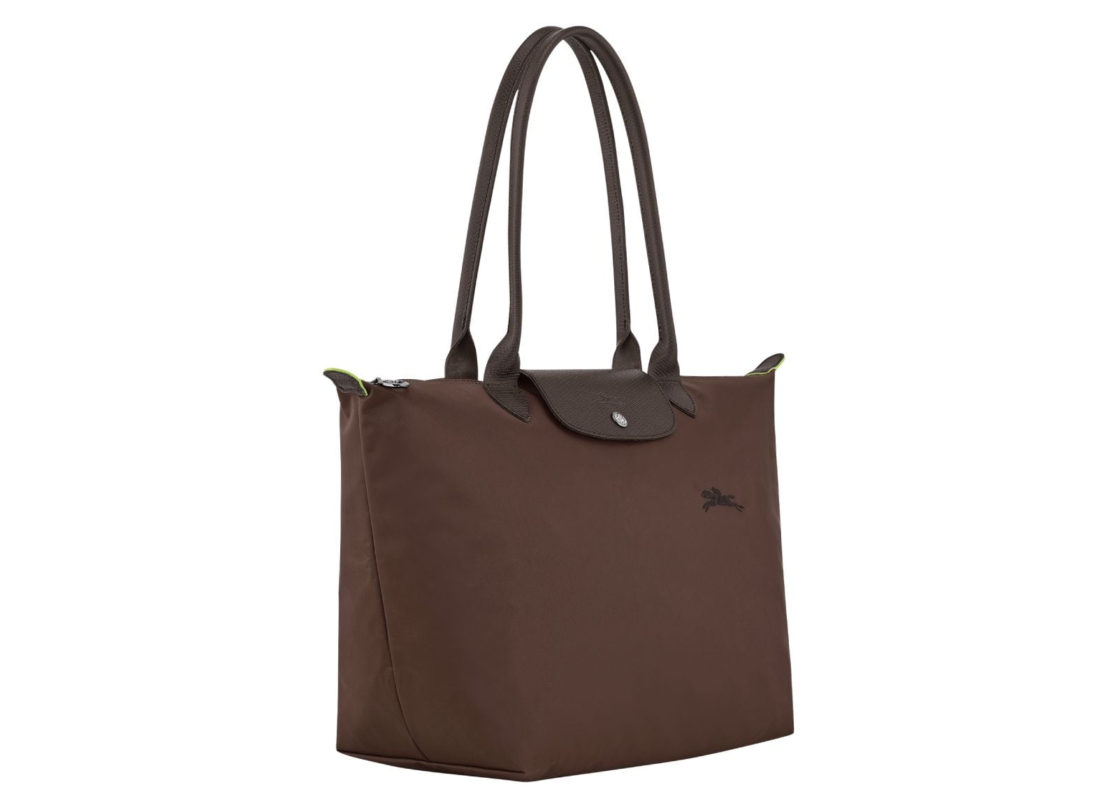 Longchamp Le Pliage Green Large Tote Bag Mocha