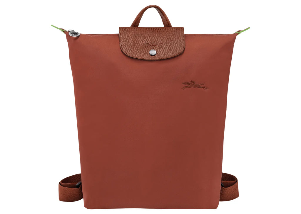 Longchamp Le Pliage Green M Backpack Chestnut