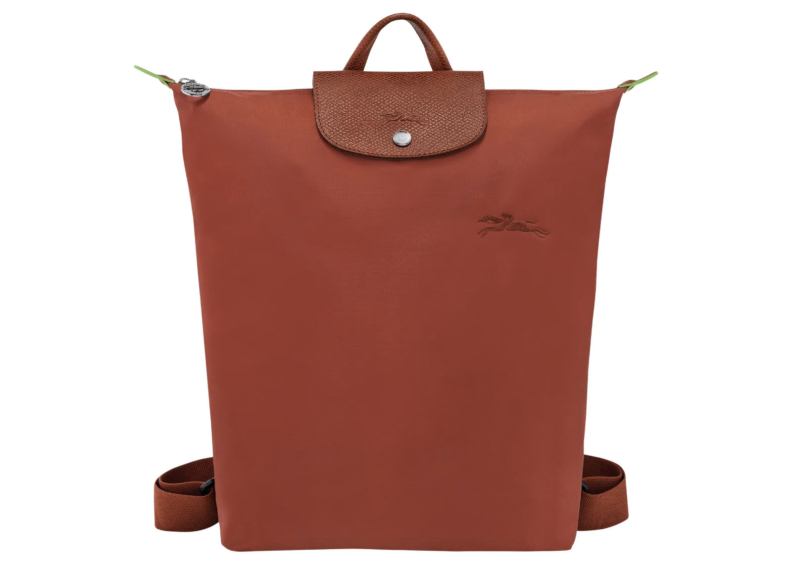 Longchamp Le Pliage Green M Backpack Chestnut