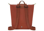 Longchamp Le Pliage Green M Backpack Chestnut