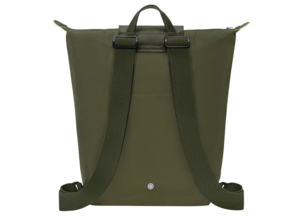 Longchamp Le Pliage Green M Backpack Forest
