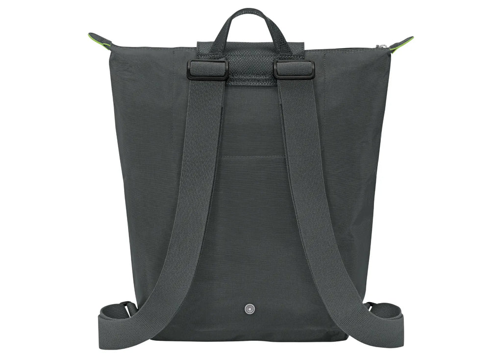 Longchamp Le Pliage Green M Backpack Graphite