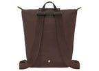 Longchamp Le Pliage Green M Backpack Mocha