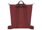 Longchamp Le Pliage Green M Backpack Pomegranate