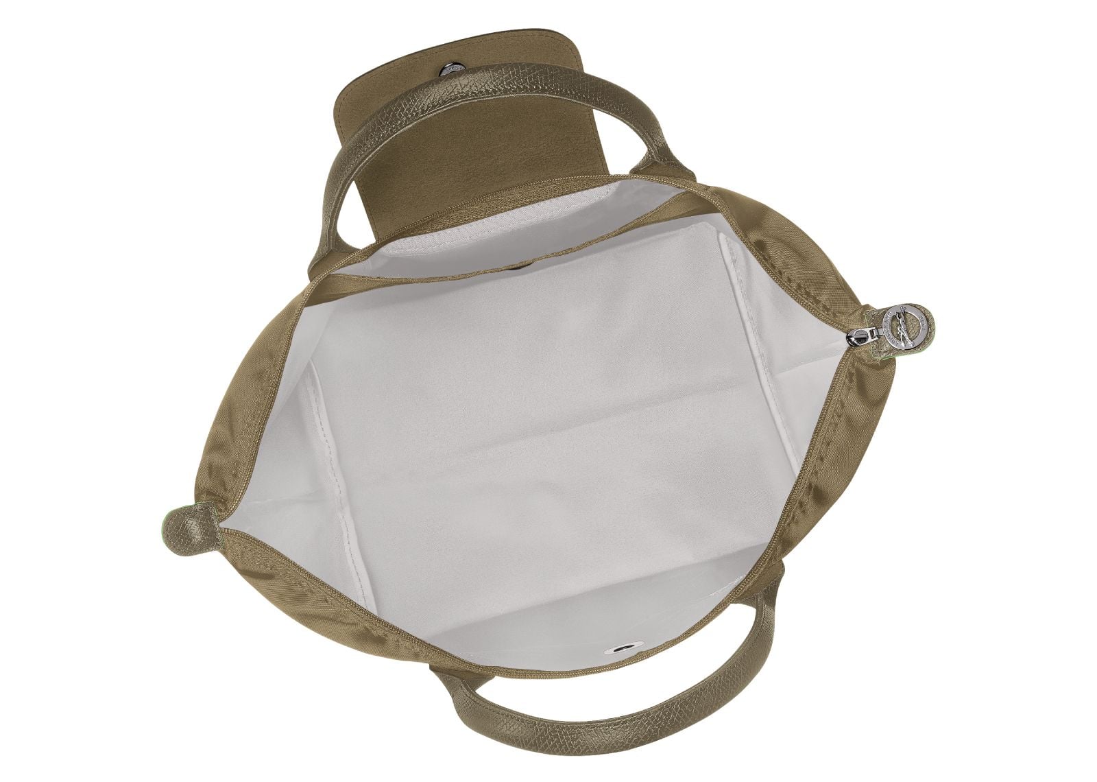 Longchamp Le Pliage Green Medium Handbag Artichoke